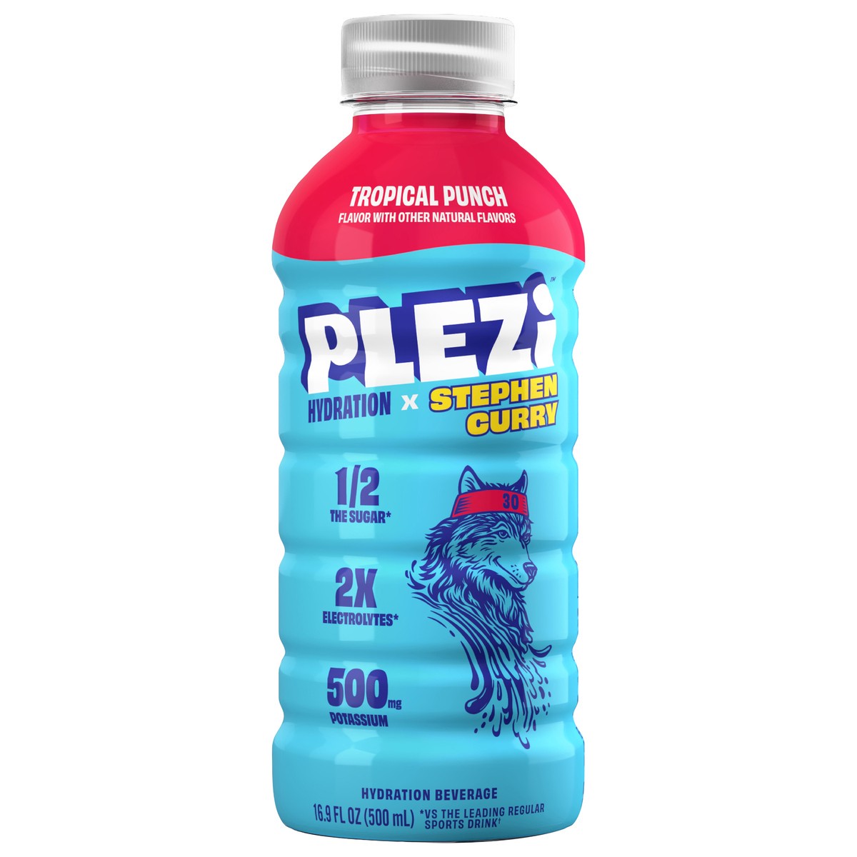 slide 4 of 9, PLEZi Hydration, Tropical Punch 16.9 oz, 16.9 fl oz