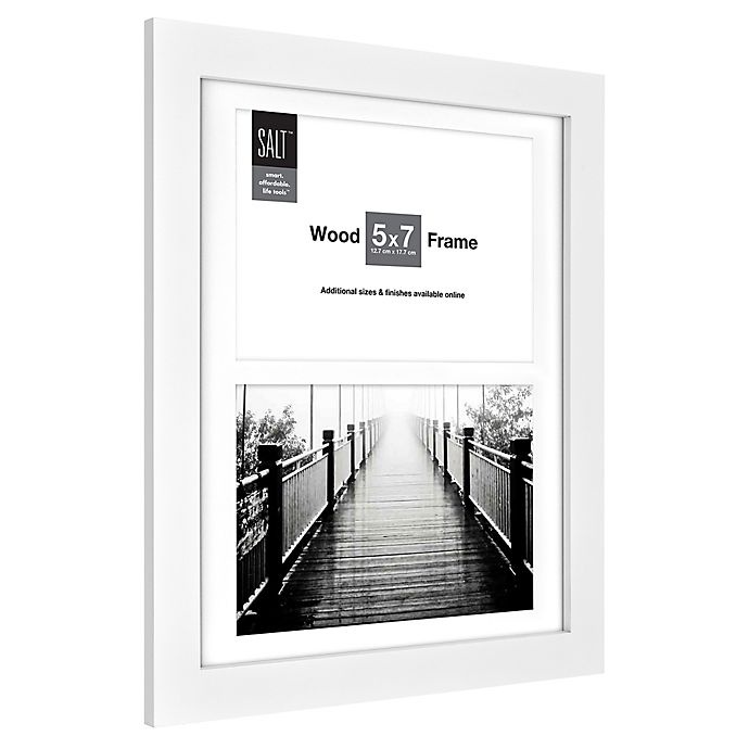 slide 2 of 2, SALT Gallery 2-Photo Matted Picture Frame - White, 1 ct