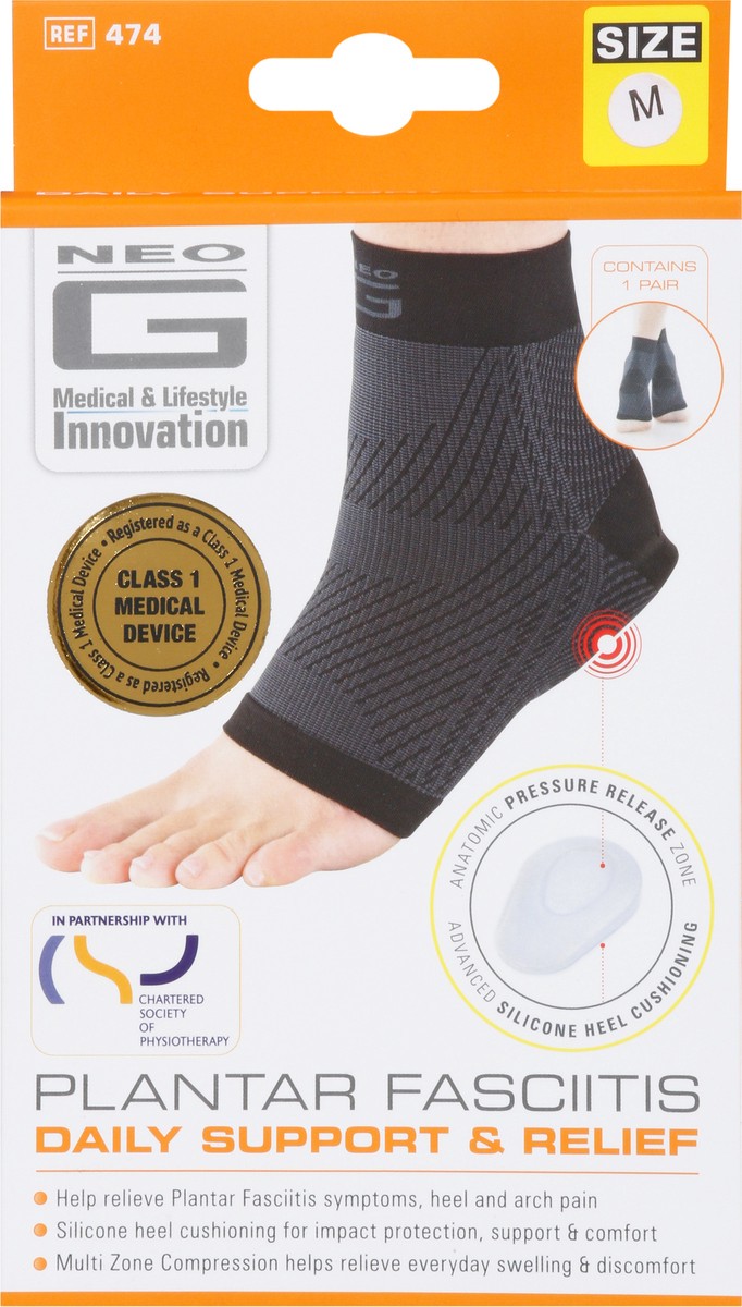slide 13 of 13, Neo G Plantar Fasciitis Everyday Support, Medium, 1 ct