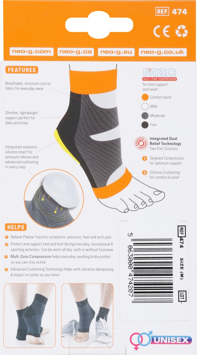 slide 7 of 13, Neo G Plantar Fasciitis Everyday Support, Medium, 1 ct