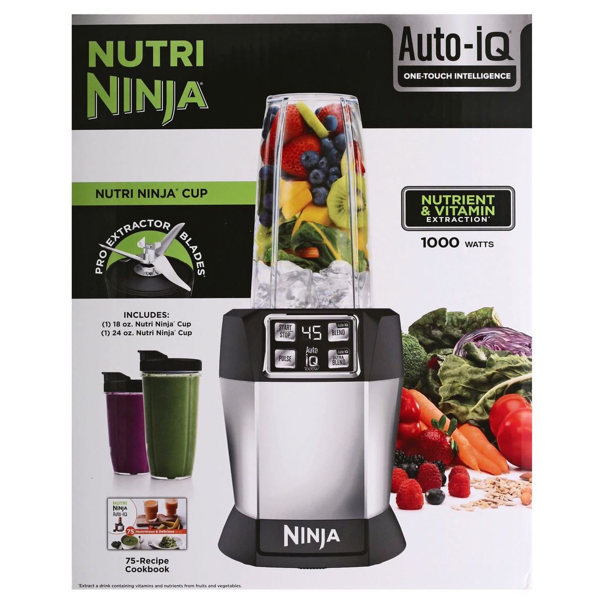 slide 2 of 10, Ninja Blender 1 ea, 1 ea