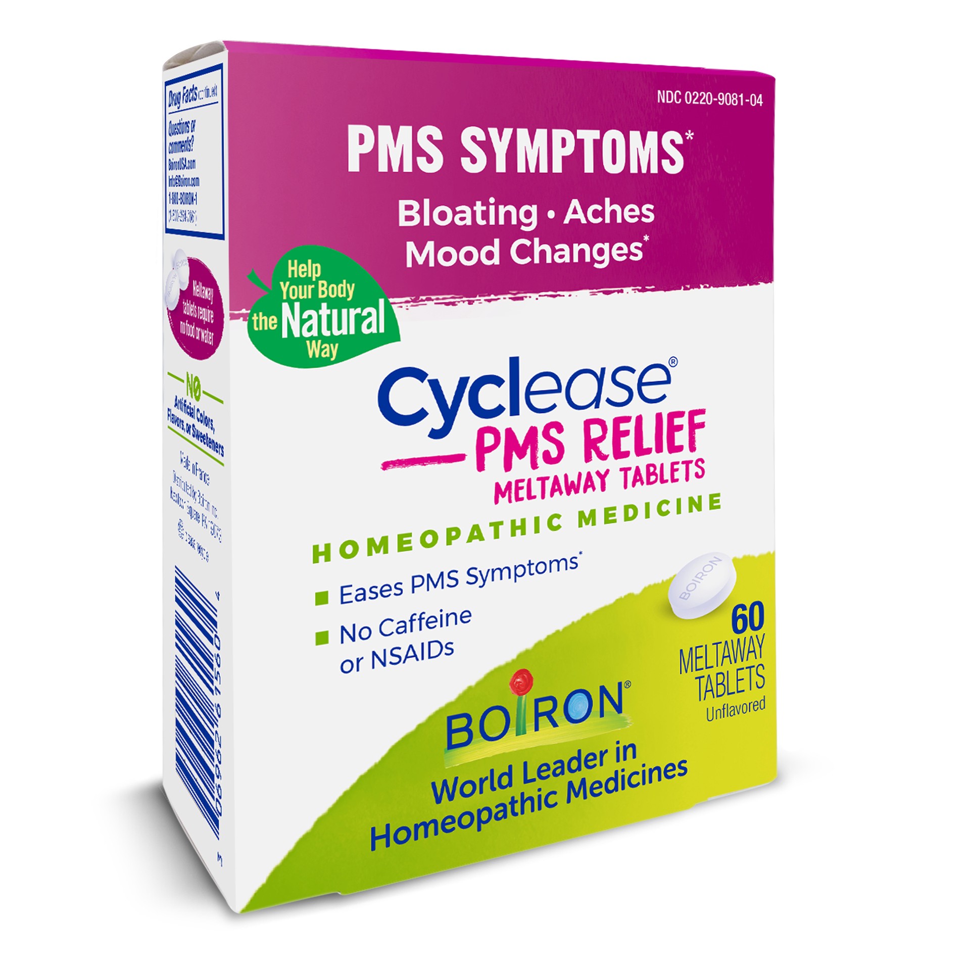 slide 4 of 4, Boiron Usa Homeopathic Pms Relief Cyclease, 60 ct