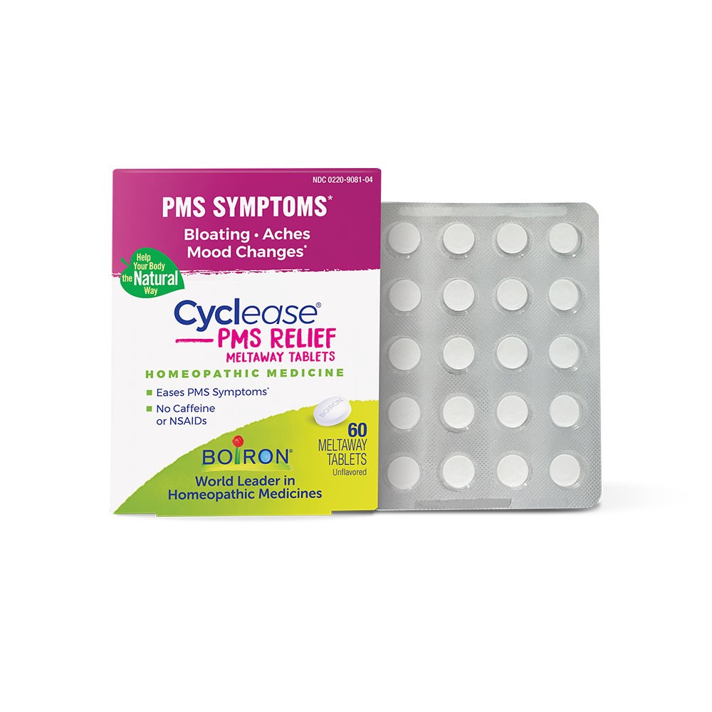 slide 1 of 4, Boiron Cyclease PMS 60 Tablets, 60 ct