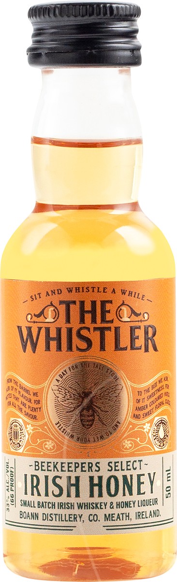 slide 2 of 3, The Whistler Beekeepers Select Small Batch Irish Whiskey & Honey Liqueur 50 ml, 50 ml