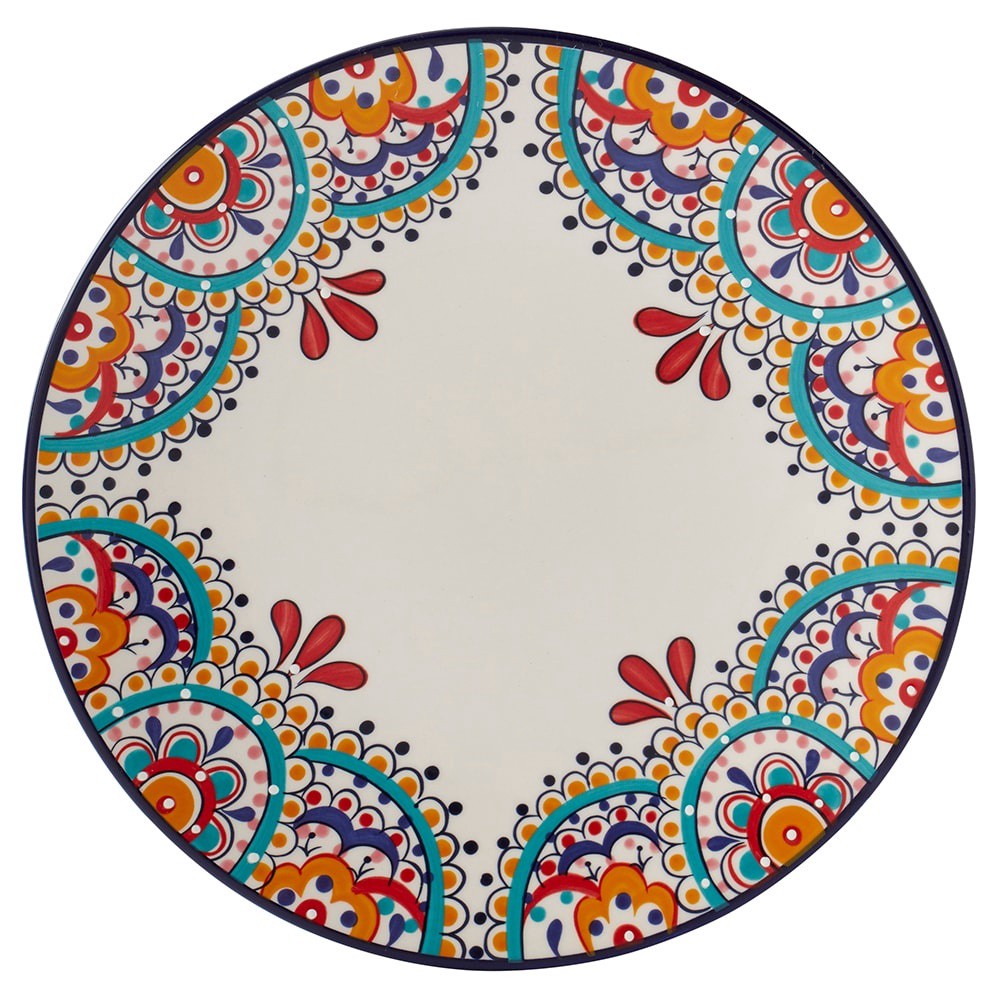 slide 1 of 1, Dash Of That Elle Dinner Plate, 1 ct