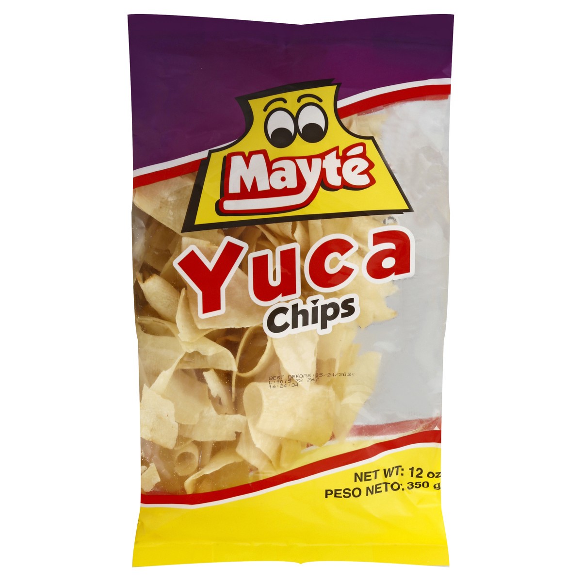 slide 7 of 8, Mayté Mayte Yuca Chips, 12 oz