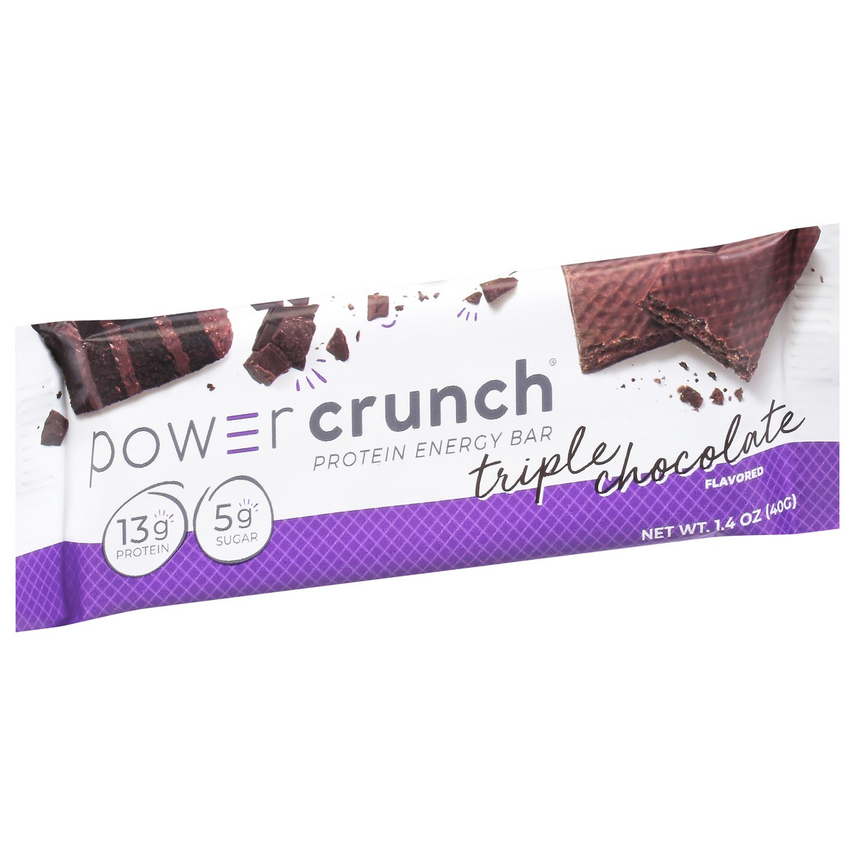 slide 7 of 9, Power Crunch Triple Chocolate Protein Energy Bar, 1.4 oz