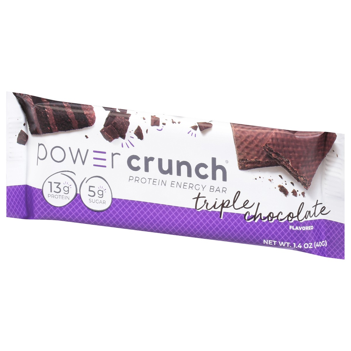 slide 8 of 9, Power Crunch Triple Chocolate Protein Energy Bar, 1.4 oz