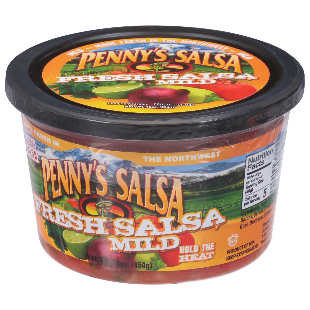 slide 2 of 13, Pennys Salsa Mild Fresh Salsa 16 oz, 16 oz