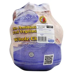 Springer Mountain Farms Chicken, Whole Bird, Fresh