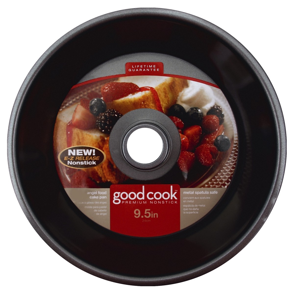 slide 3 of 3, Good Cook Nonstick Angel Food Cake Pan, 1 ct