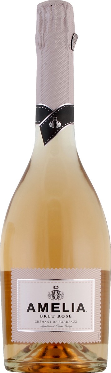 slide 5 of 6, Amelia Cremant De Bordeaux Brut Rose Sparkling Wine, 750 ml