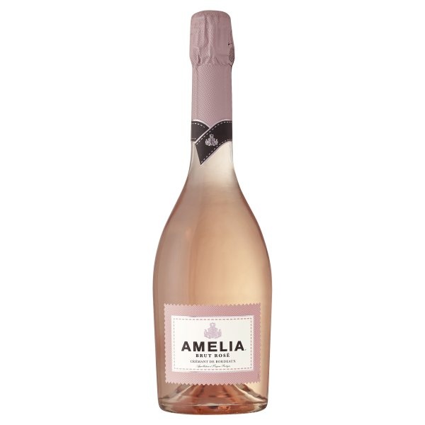 slide 1 of 6, Amelia Cremant De Bordeaux Brut Rose Sparkling Wine, 750 ml