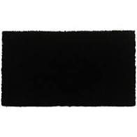 slide 1 of 1, RC Cola Coffee Mat Solid Black, 1 ct
