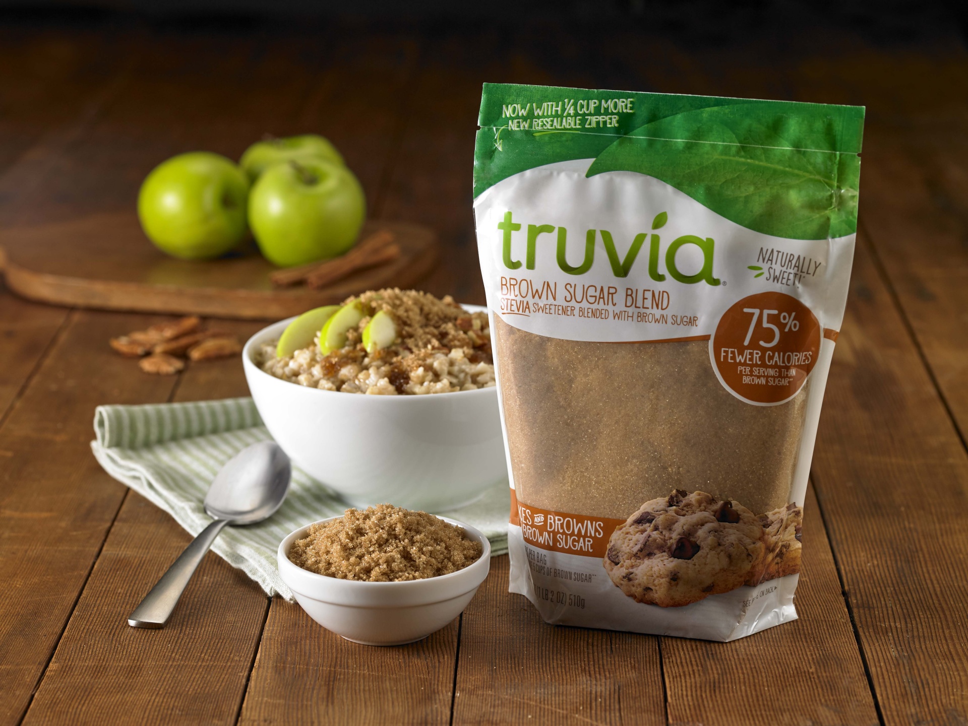 slide 2 of 4, Truvia Brown Sugar Blend, 18 oz