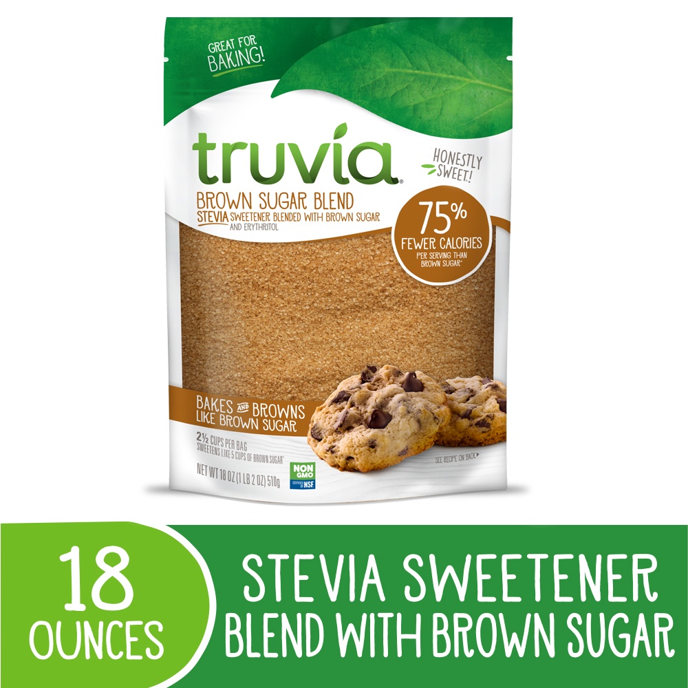 slide 3 of 4, Truvia Brown Sugar Blend, 18 oz