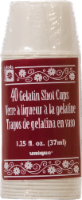 slide 1 of 1, Premier Stylz White Paper Gelatin Shot Cups, 40 ct