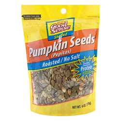 NoSalt Good Sense Pumpkin Seeds Roasted/No Salt - 6 oz