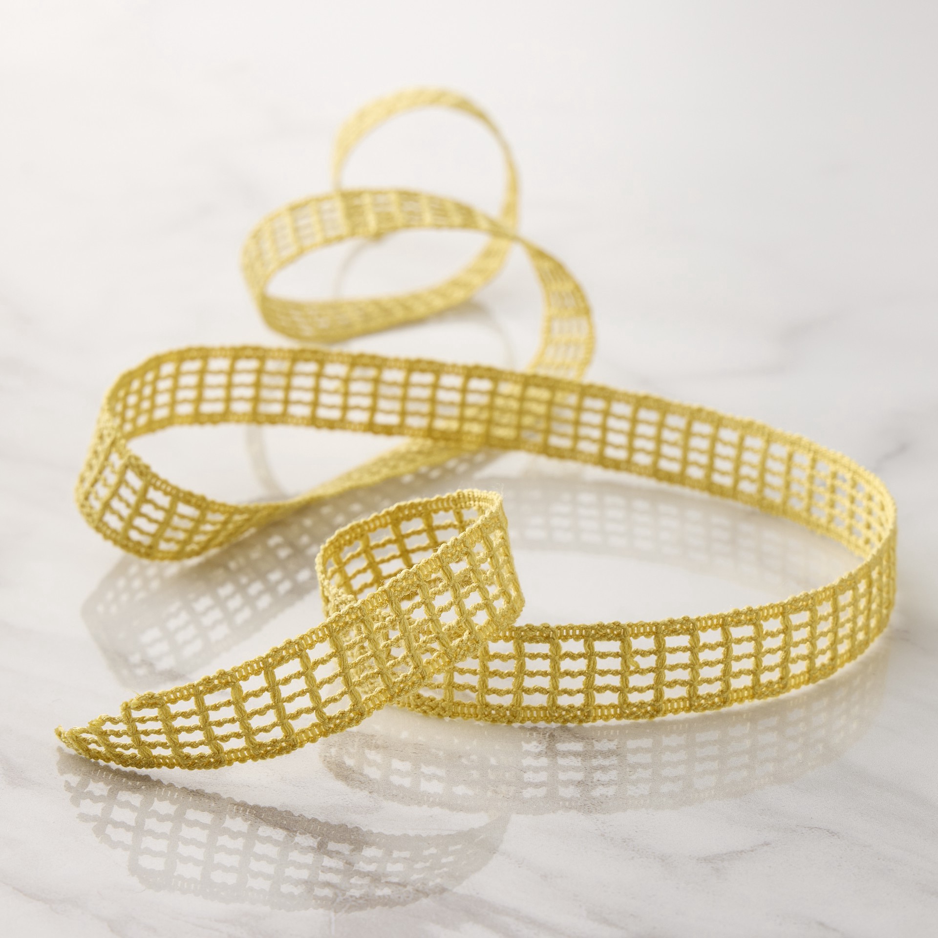 slide 2 of 2, 5/8" X 5yd. Crochet Net Ribbon By Celebrate It Classic, 5/8 in x 5 yd