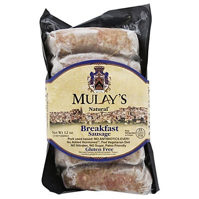 slide 1 of 1, Mulay's Natural Breakfast Sausage Links, 12 oz