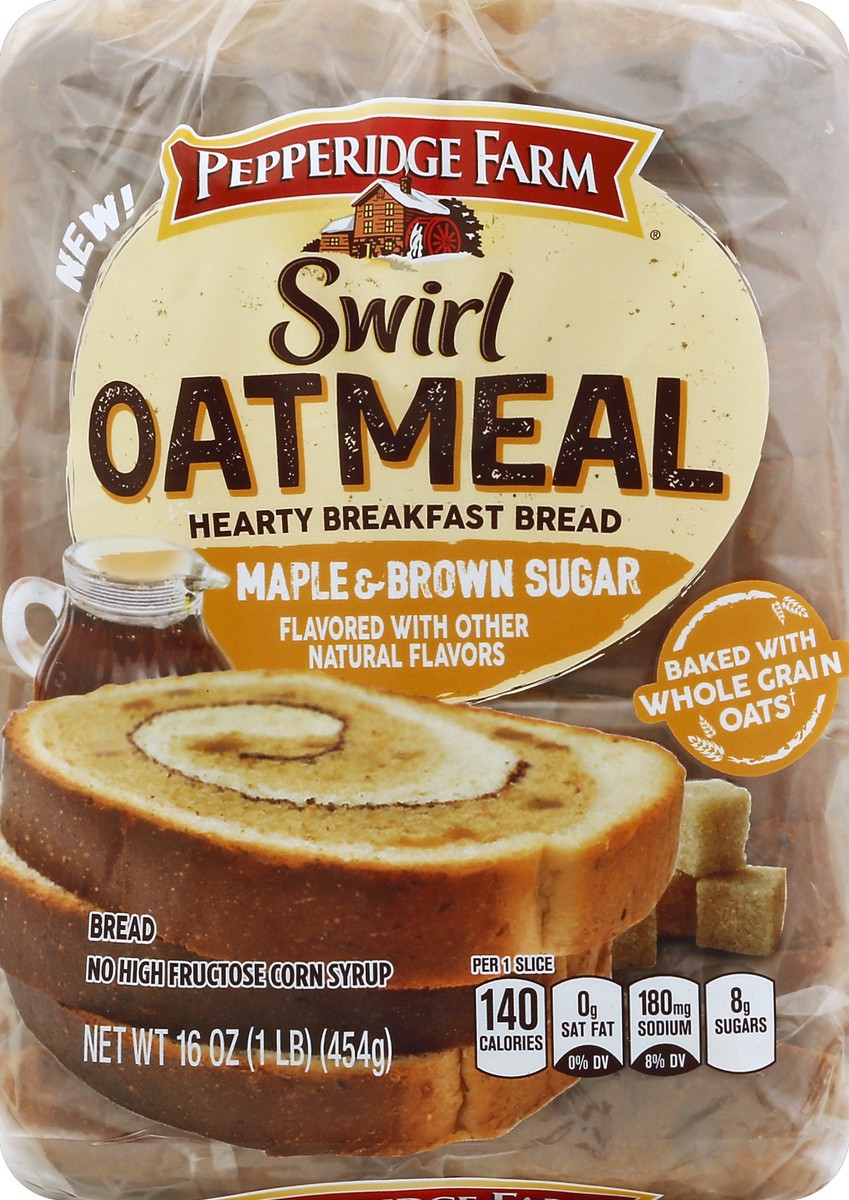 slide 2 of 5, Pepperidge Farm Swirl Thick & Hearty Maple & Brown Sugar Breakfast Bread, 16 oz