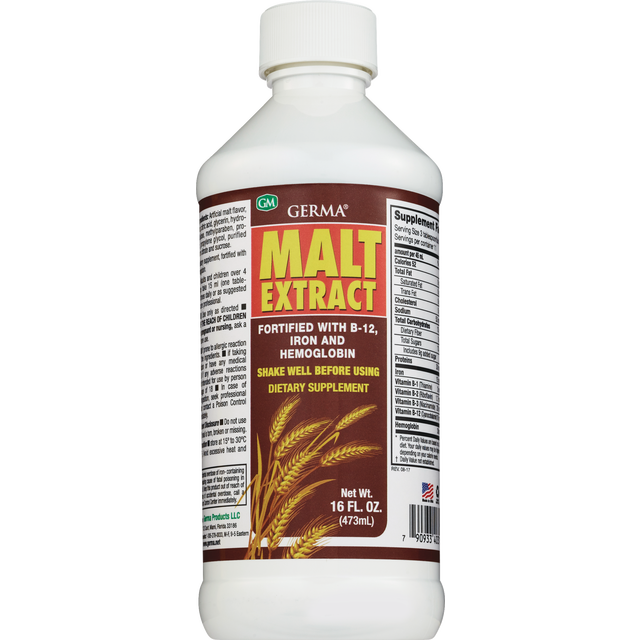 slide 1 of 1, Germa Malt Extract 16 fl oz, 16 fl oz