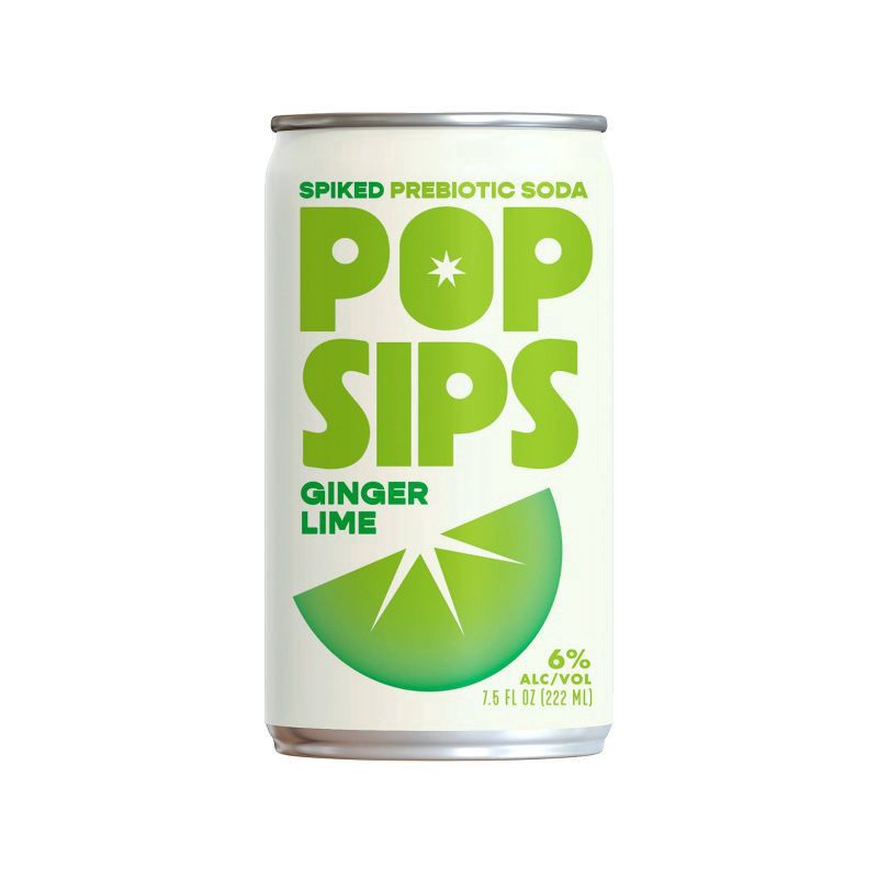 slide 3 of 3, Passion Tree Pop Sips Ginger Lime Hard Pop - 4pk/7.5 fl oz Cans, 4 ct; 7.5 fl oz