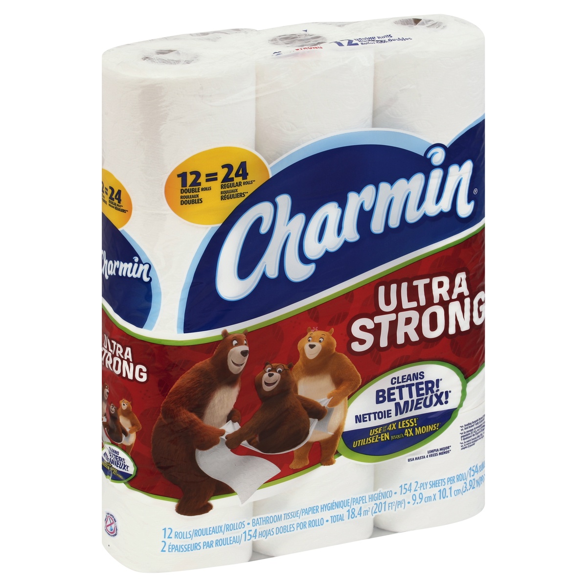 slide 1 of 5, Charmin Bathroom Tissue 12 ea, 12 ct