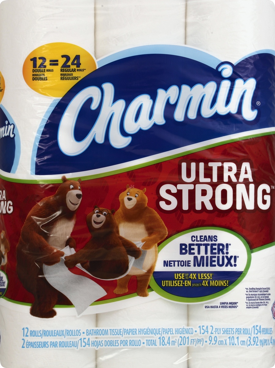 slide 4 of 5, Charmin Bathroom Tissue 12 ea, 12 ct