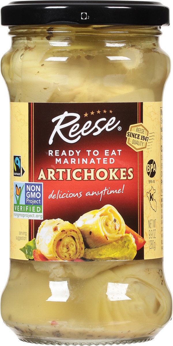 slide 5 of 9, Reese Ready to Eat Marinated Artichokes 9.9 oz, 9.9 oz