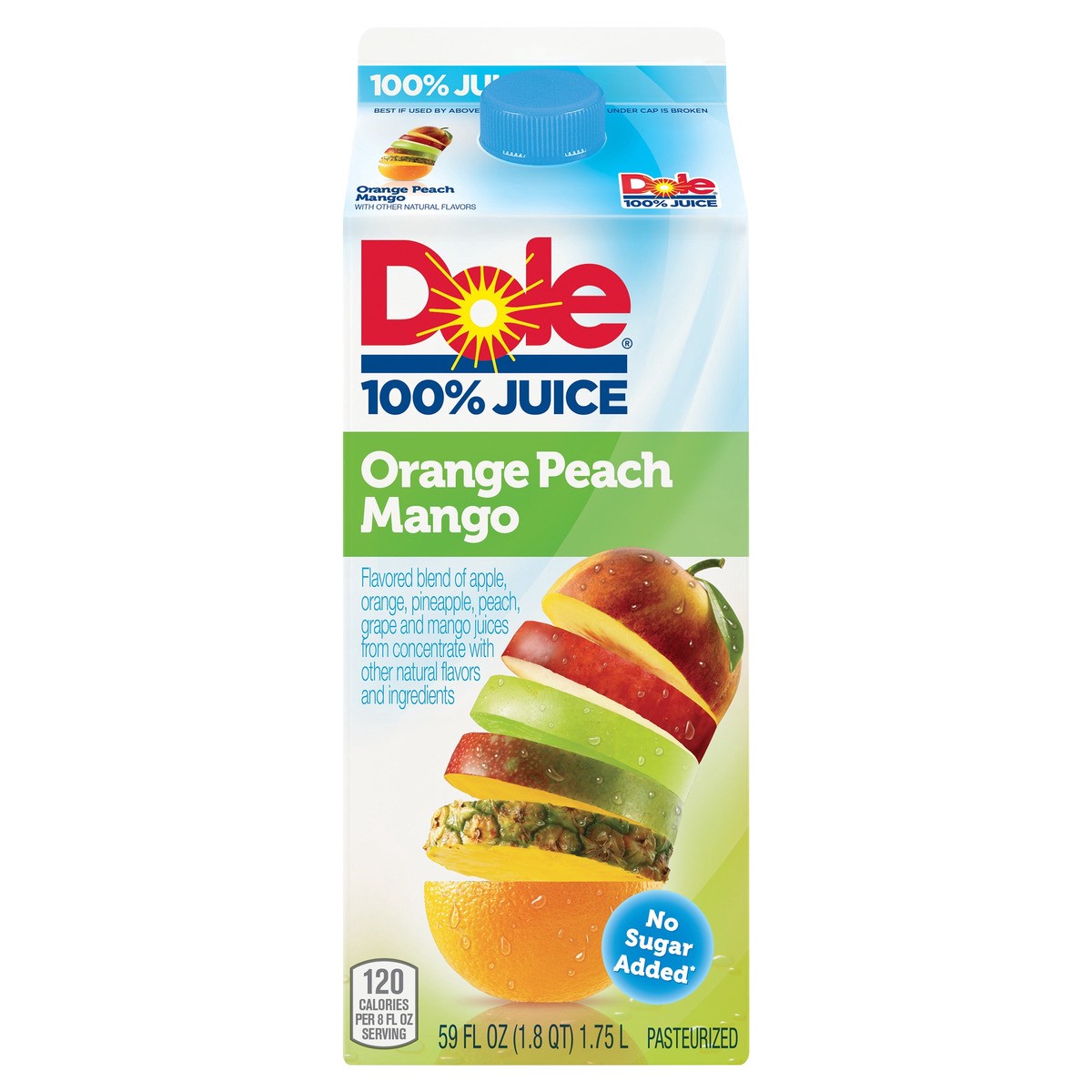 slide 1 of 2, Dole Chilled Juice, 64 oz