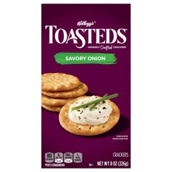 Toasteds Savory Onion Crackers