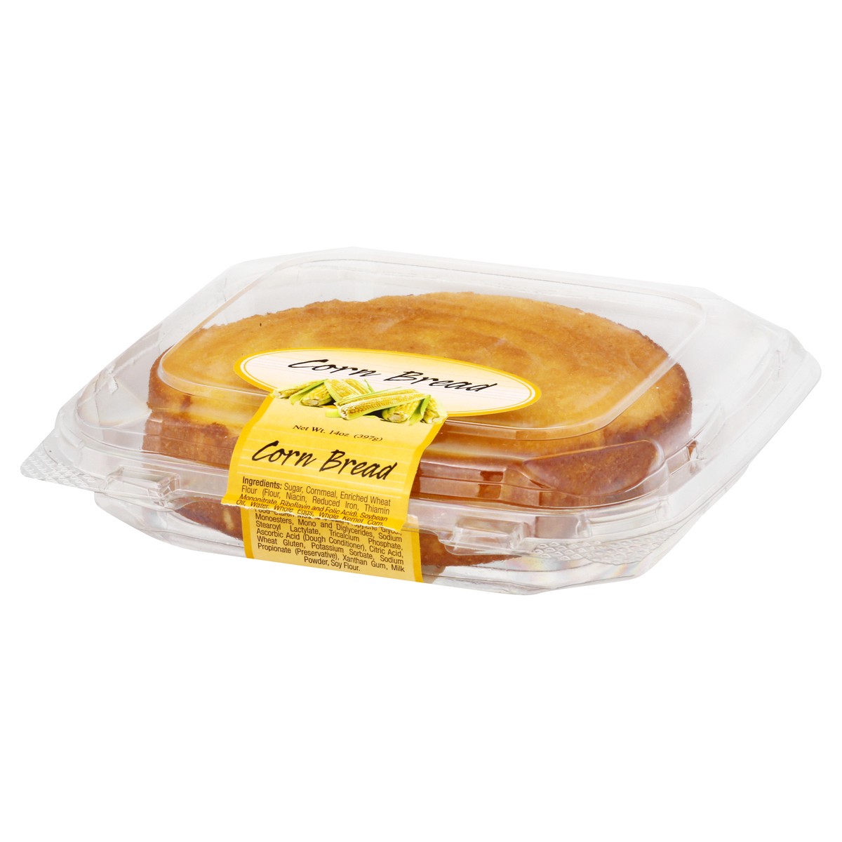 slide 9 of 9, Olson's Baking Co. Corn Bread, 14 oz