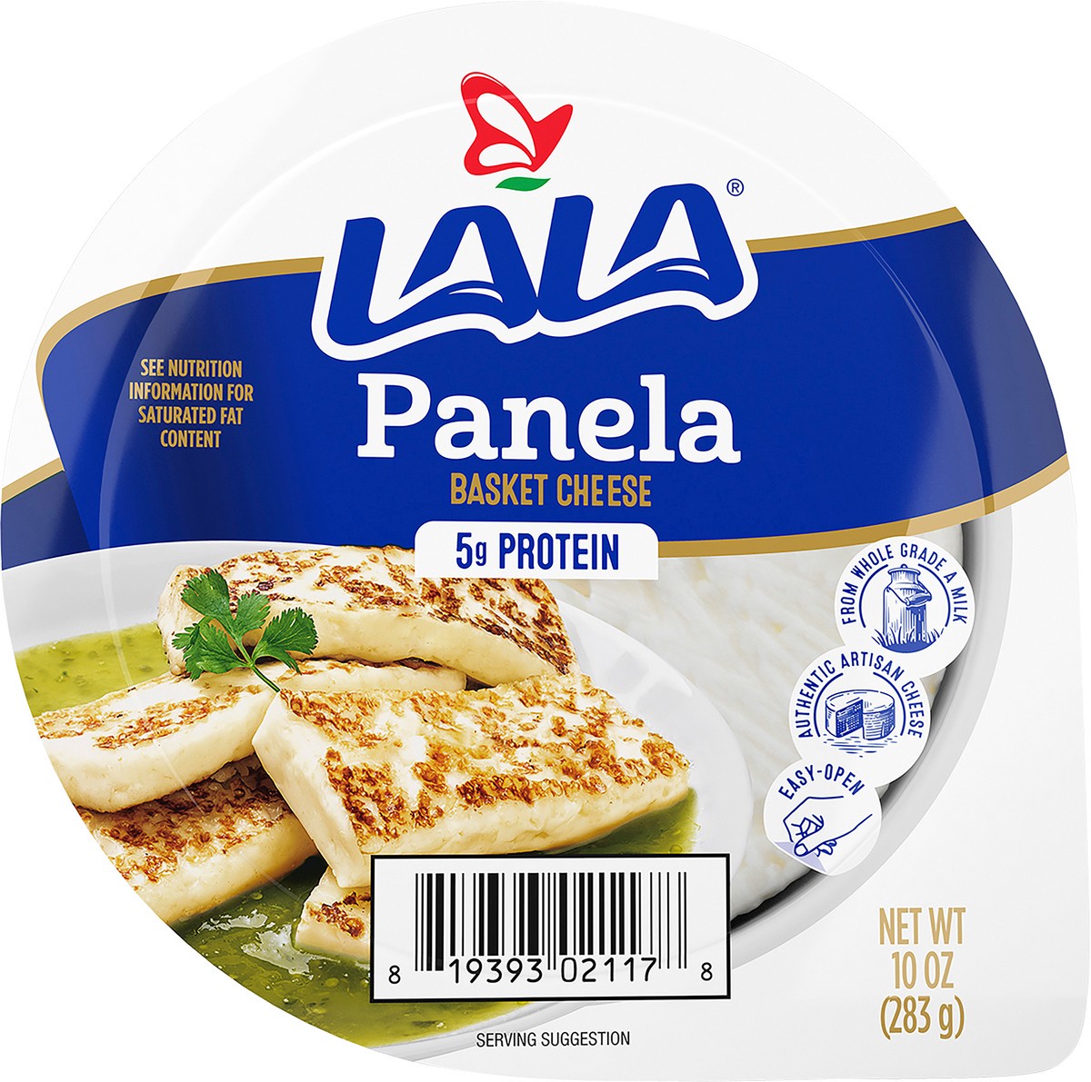 slide 6 of 12, Lala Queso Panela Cheese, 10 oz