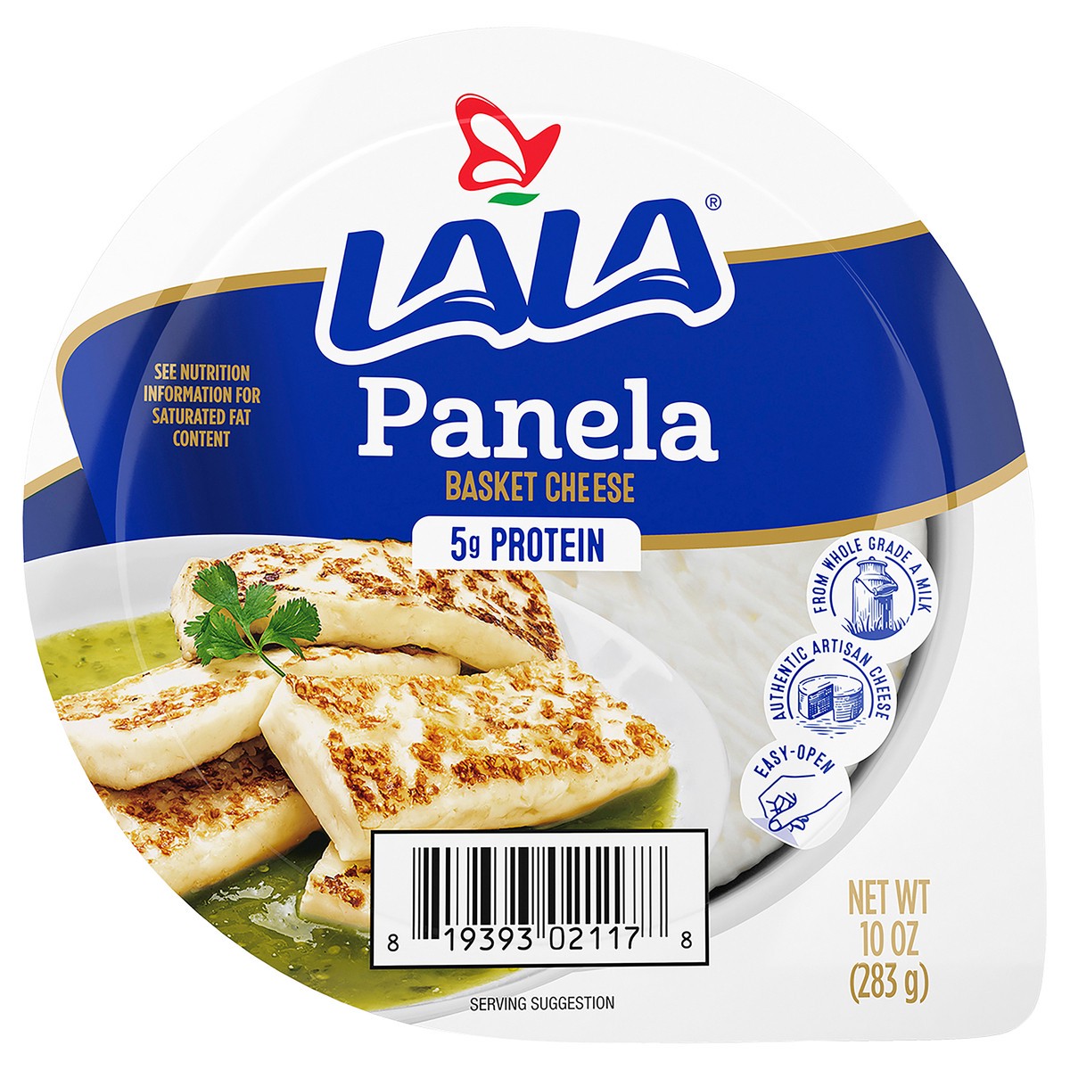 slide 1 of 12, Lala Queso Panela Cheese, 10 oz