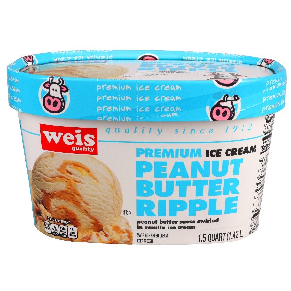 slide 1 of 1, Peanut Butter & Co. Ripple Ice Cream, 48 fl oz