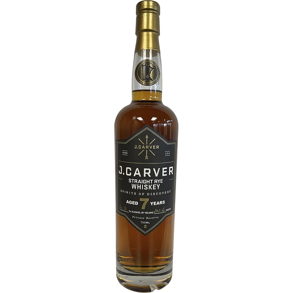 slide 1 of 1, J Carver 7yr Straight Rye, 750 ml