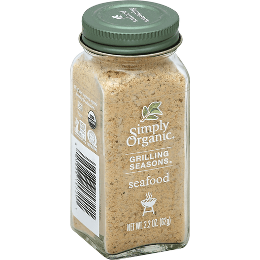 slide 1 of 2, Simply Organic Grilling Seasons Seasoning, Seafood, 2.2 oz