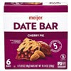 slide 22 of 29, Meijer Chewy Date Bar, Cherry Pie, 6 ct