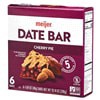 slide 20 of 29, Meijer Chewy Date Bar, Cherry Pie, 6 ct