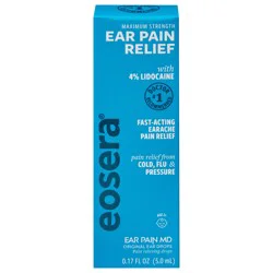 Eosera Ear Pain MD Relief Drops with 4% Lidocaine 5mL