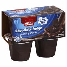 Giant Eagle Chocolate Fudge Pudding Snacks