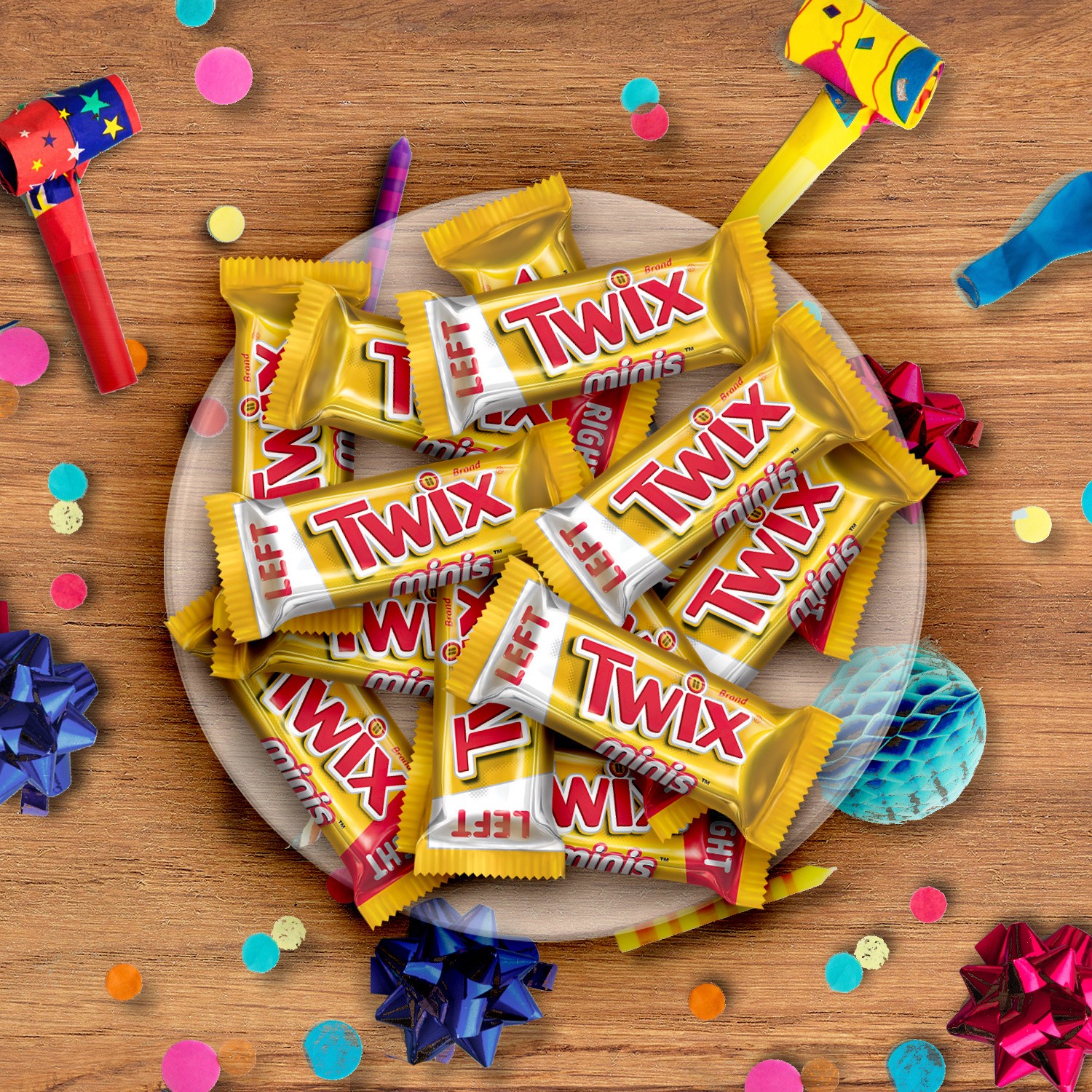 slide 2 of 8, TWIX Caramel Minis Size Chocolate Cookie Bar Candy Bag, , 95 pieces - 35.6 oz, 35.6 oz