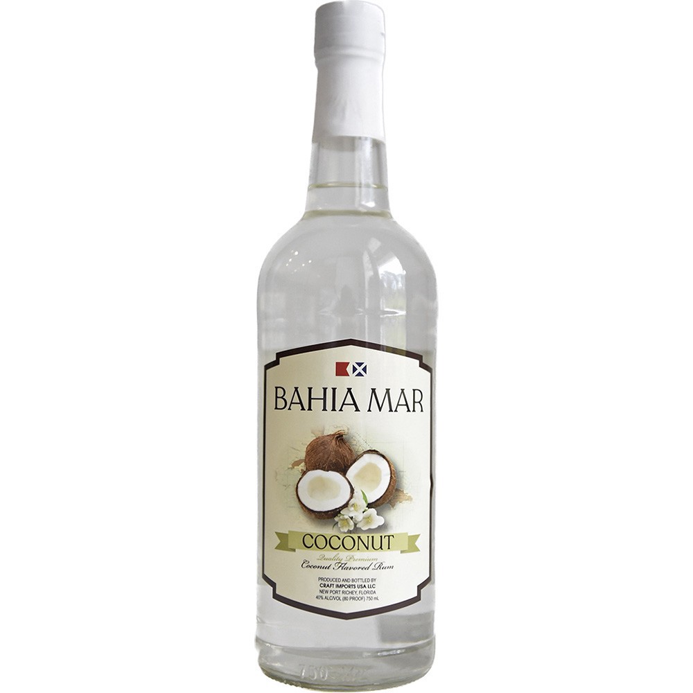 slide 1 of 1, Bahia Mar Coconut Rum, 750 ml