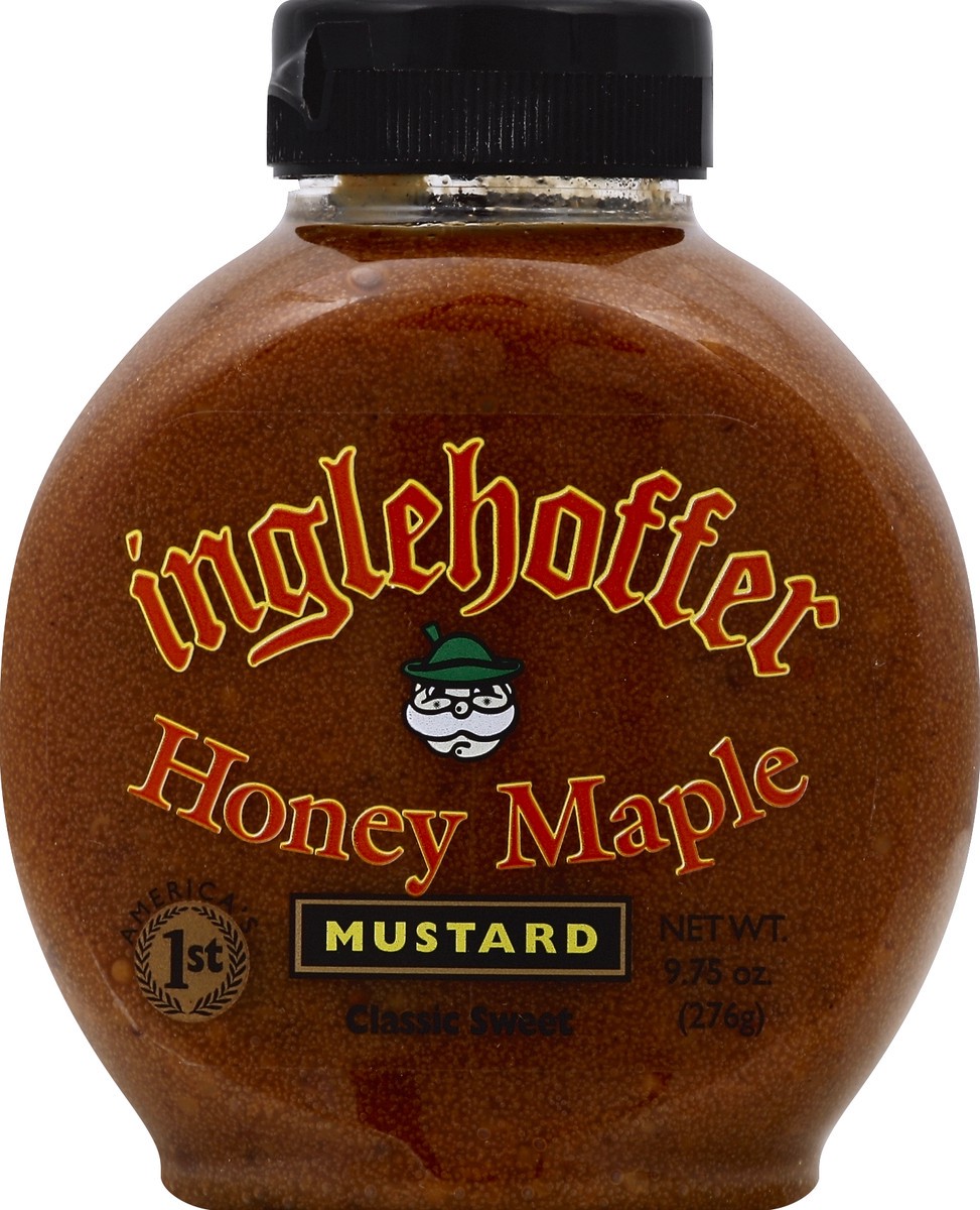 slide 2 of 2, Inglehoffer Honey Maple Mustard, 9.75 oz