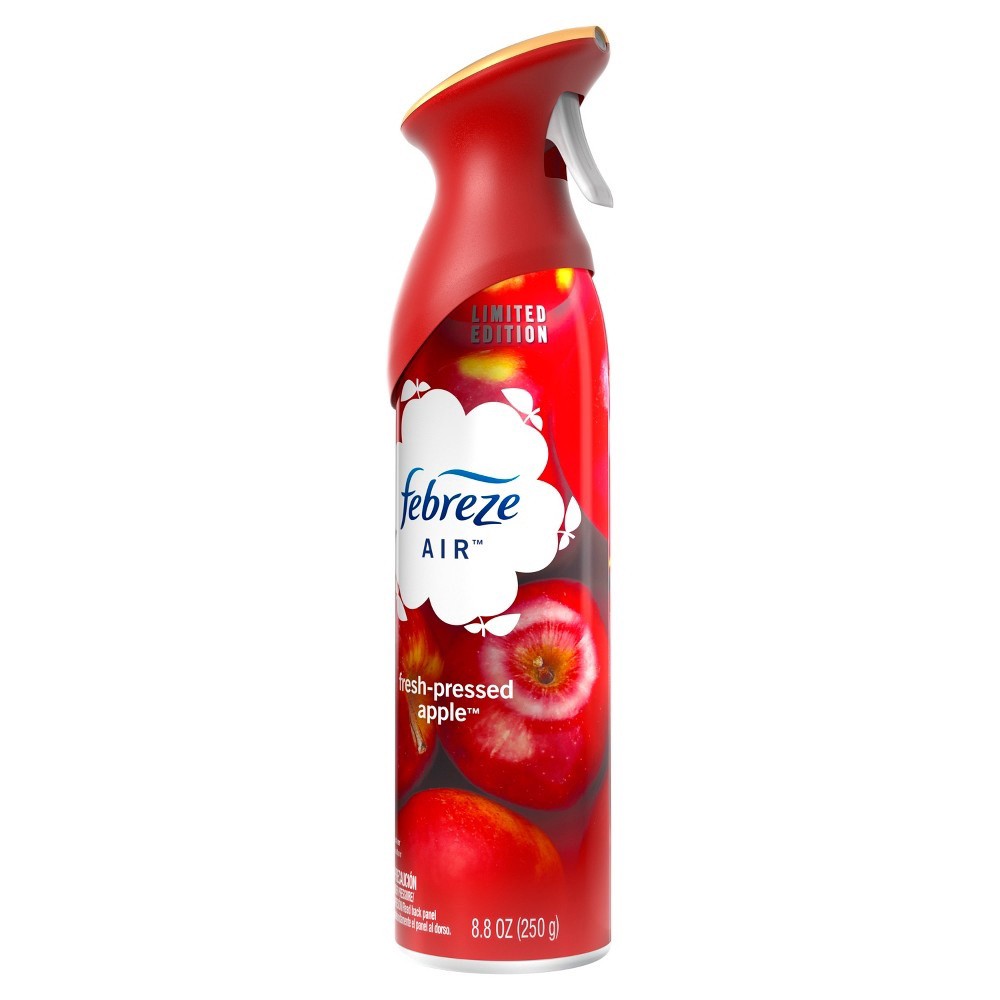 slide 6 of 6, Febreze Pressed Apple Air Freshener, 8.8 oz