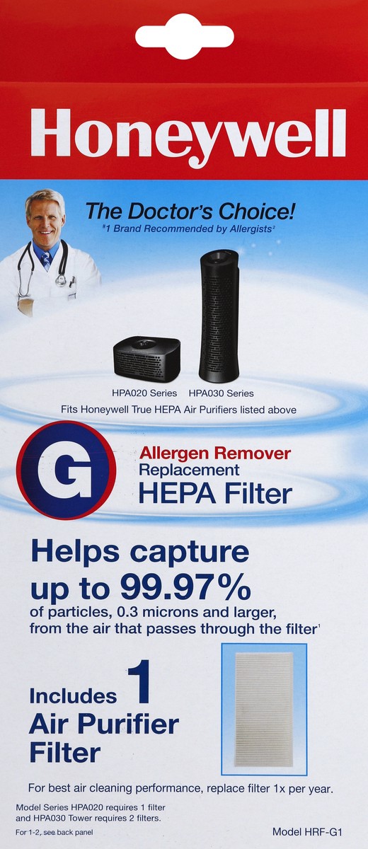 slide 1 of 10, Honeywell HEPA Filter 1 ea, 1 ct