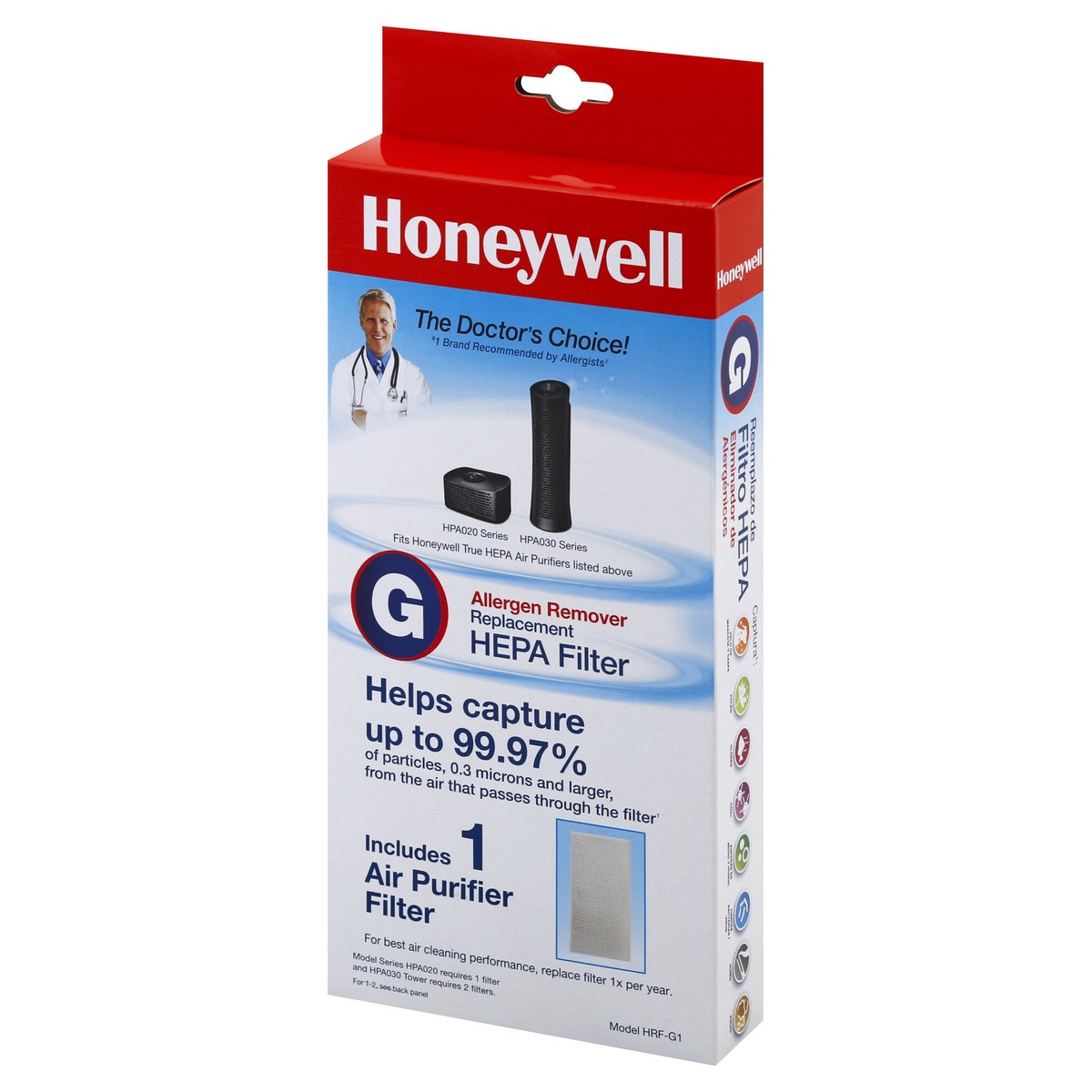 slide 5 of 10, Honeywell HEPA Filter 1 ea, 1 ct