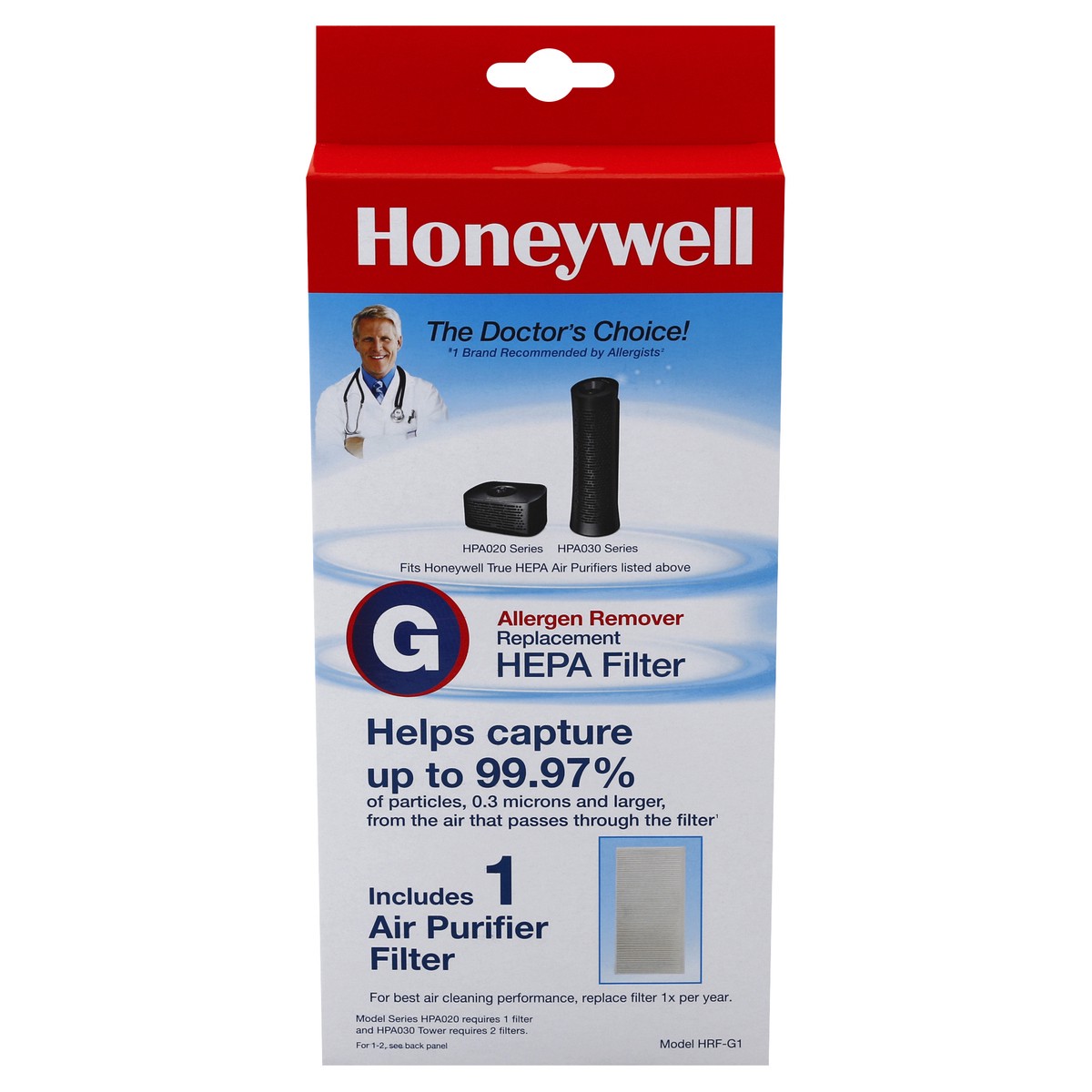 slide 9 of 10, Honeywell HEPA Filter 1 ea, 1 ct