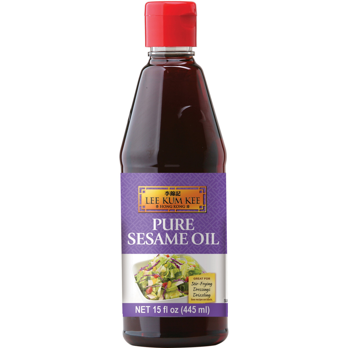 slide 1 of 13, Lee Kum Kee Pure Sesame Oil 15 fl oz, 15 fl oz